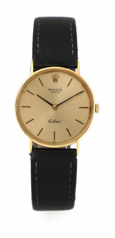 Rolex Cellini 3833 31mm Yellow gold Champagne