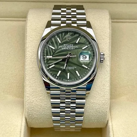 Rolex Datejust 36 126200 36mm Stainless steel Green