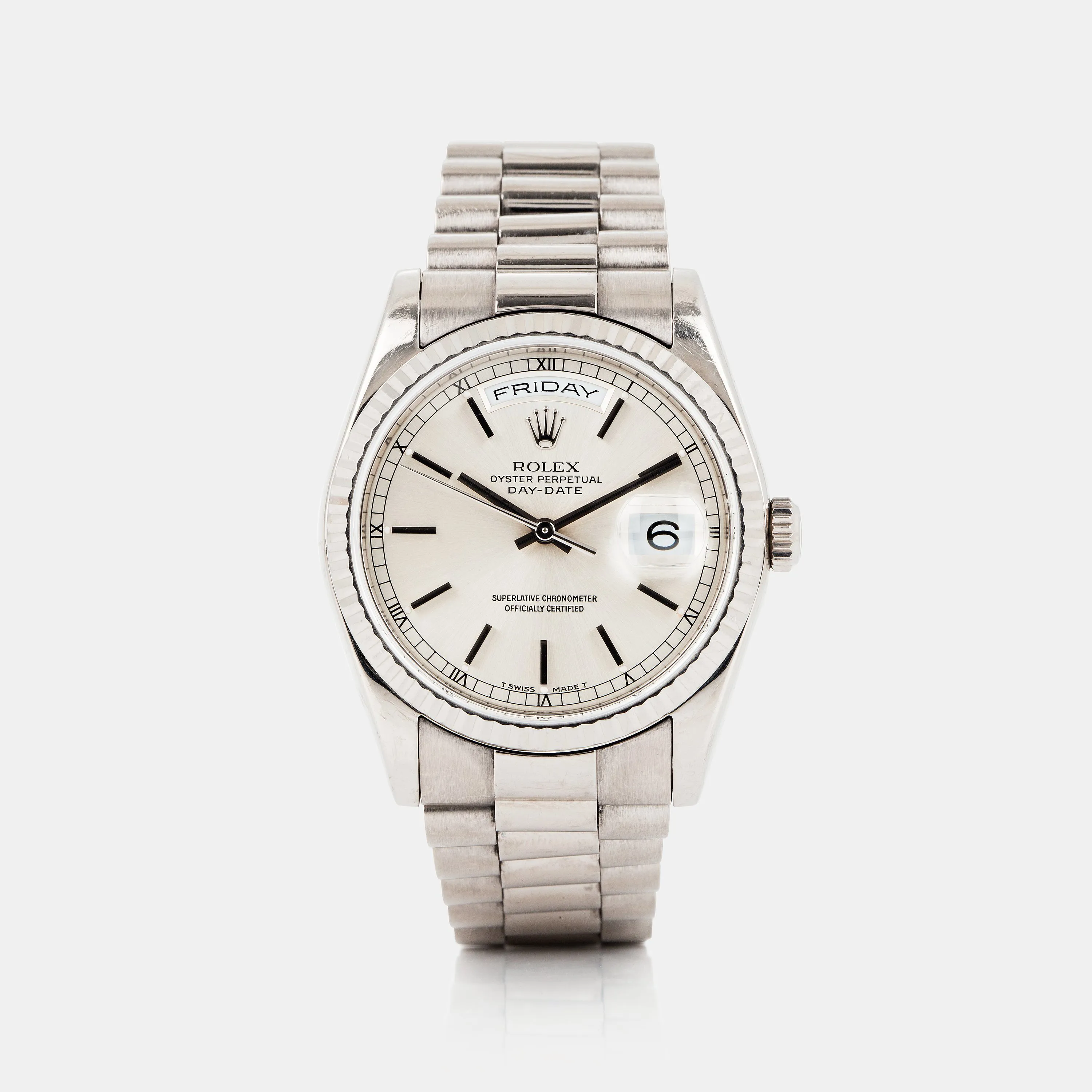 Rolex Day-Date 36 118239 36mm White gold White