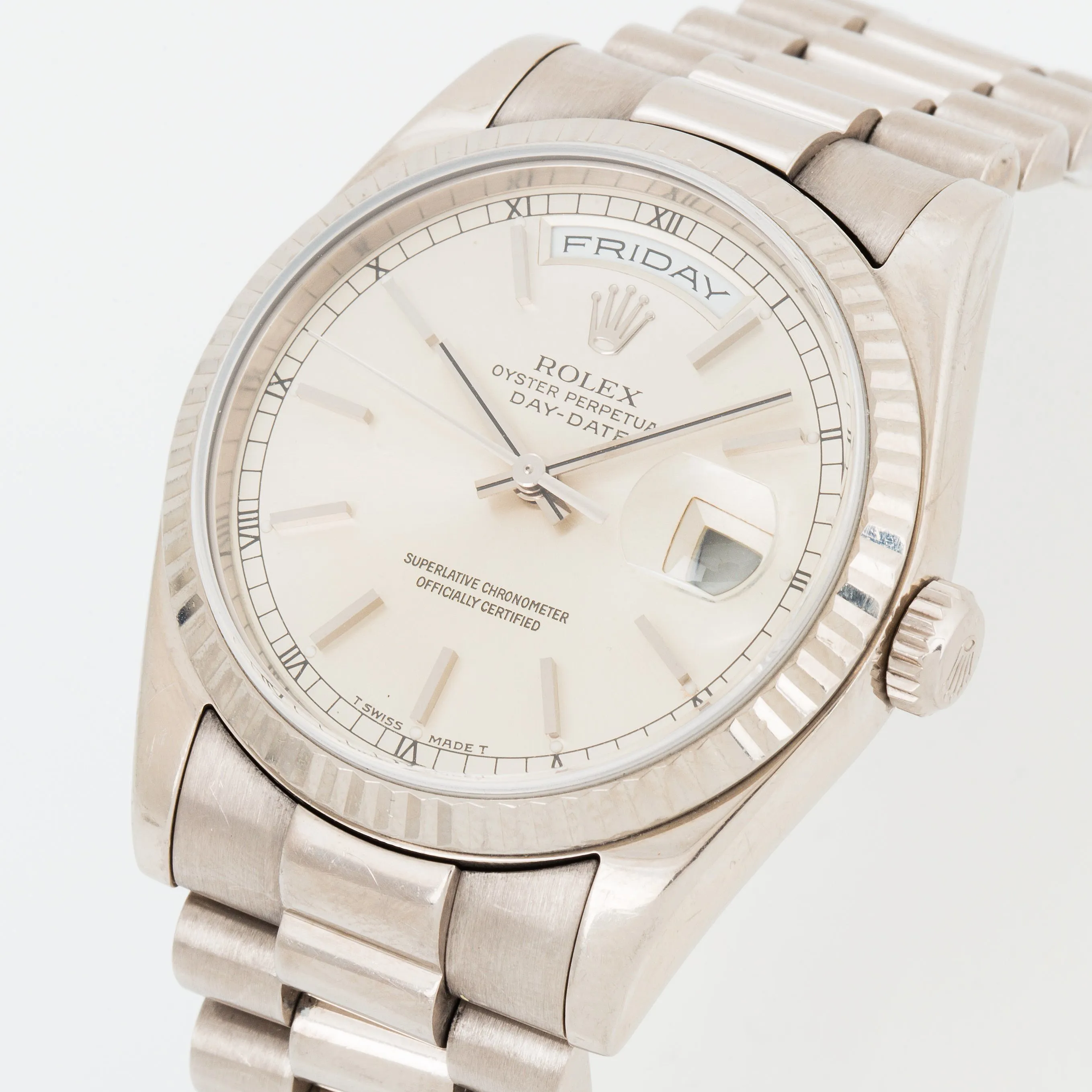 Rolex Day-Date 36 118239 36mm White gold White 2