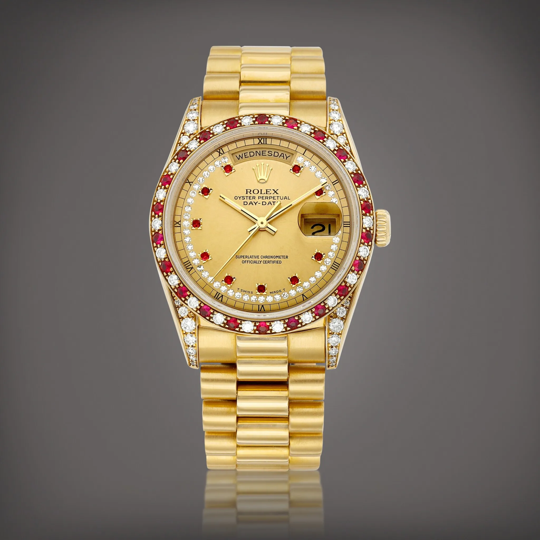 Rolex Day-Date 36 18388 36mm Yellow gold Champagne