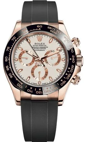 Rolex Daytona 116515ln 40mm Rose gold White