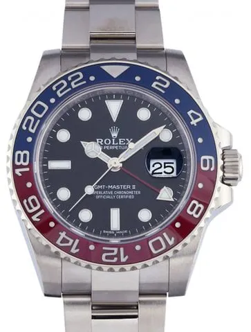 Rolex GMT-Master II 116719BLRO 40mm White gold Black