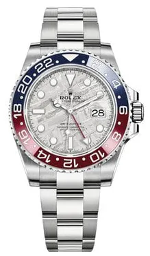 Rolex GMT-Master II 126719BLRO 40mm White gold Gray