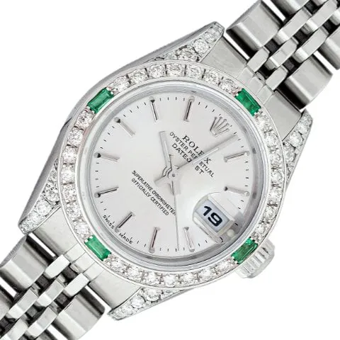 Rolex Lady-Datejust 79174 26mm Stainless steel Silver