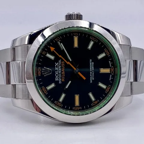 Rolex Milgauss 116400GV 40mm Stainless steel Black