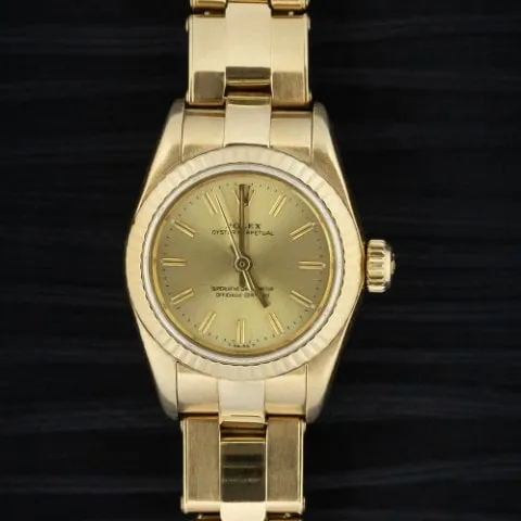 Rolex Oyster Perpetual 26 67198 26mm Yellow gold Gold