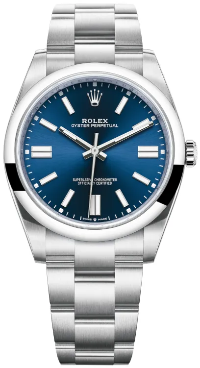 Rolex Oyster Perpetual 41 124300 41mm Stainless steel Blue