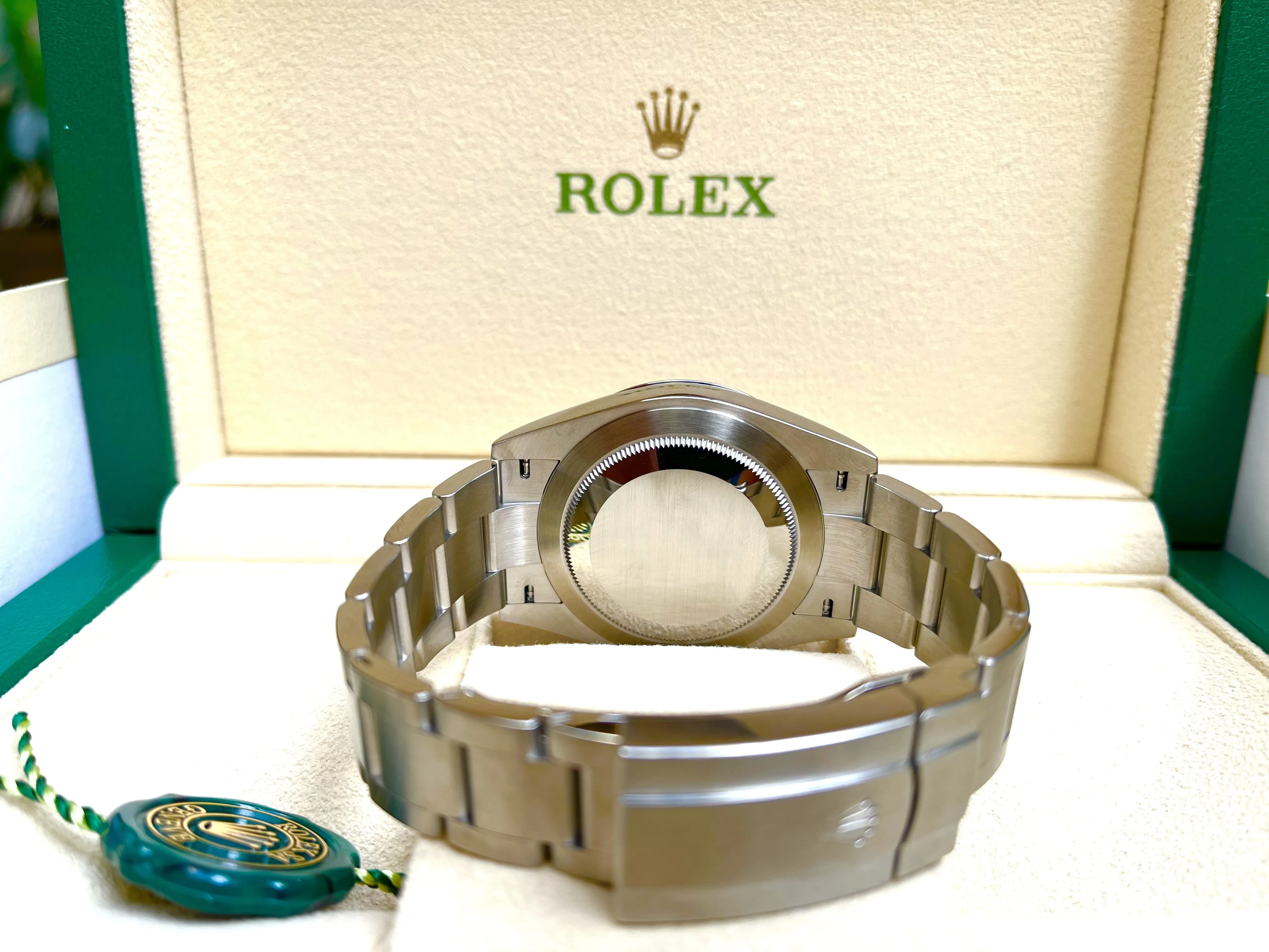 Rolex Oyster Perpetual 41 124300 41mm Stainless steel Blue 3