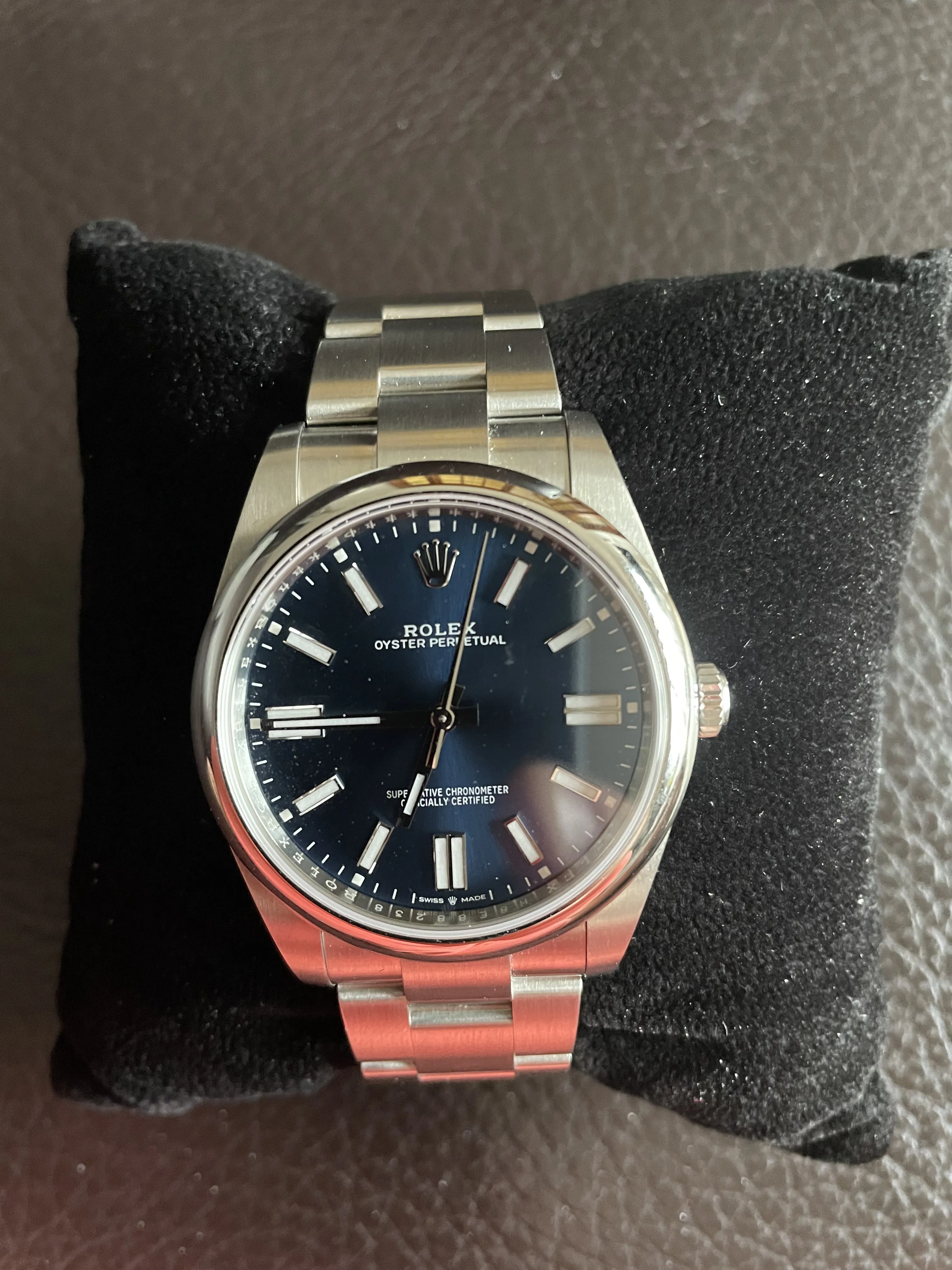 Rolex Oyster Perpetual 41 124300 41mm Stainless steel Blue 1