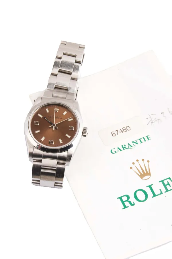 Rolex Oyster Perpetual 31 67480 31mm Stainless steel Bronze