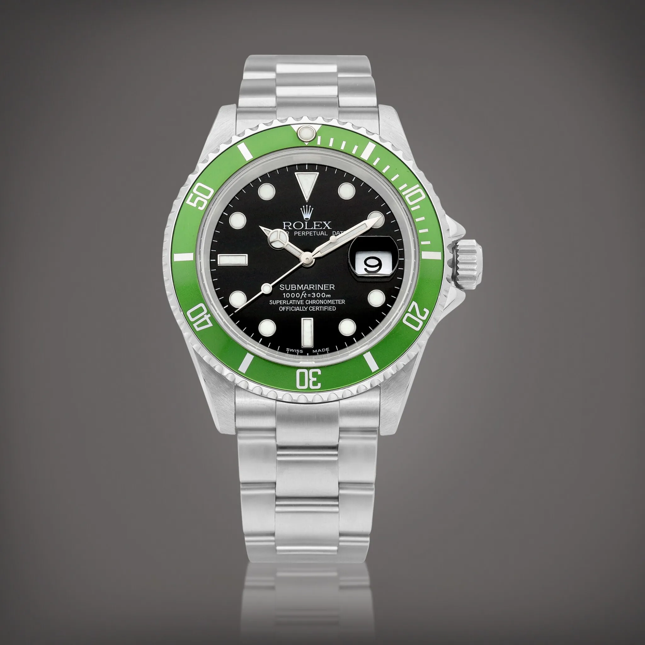 Rolex Submariner 16610LV 40mm Stainless steel Black