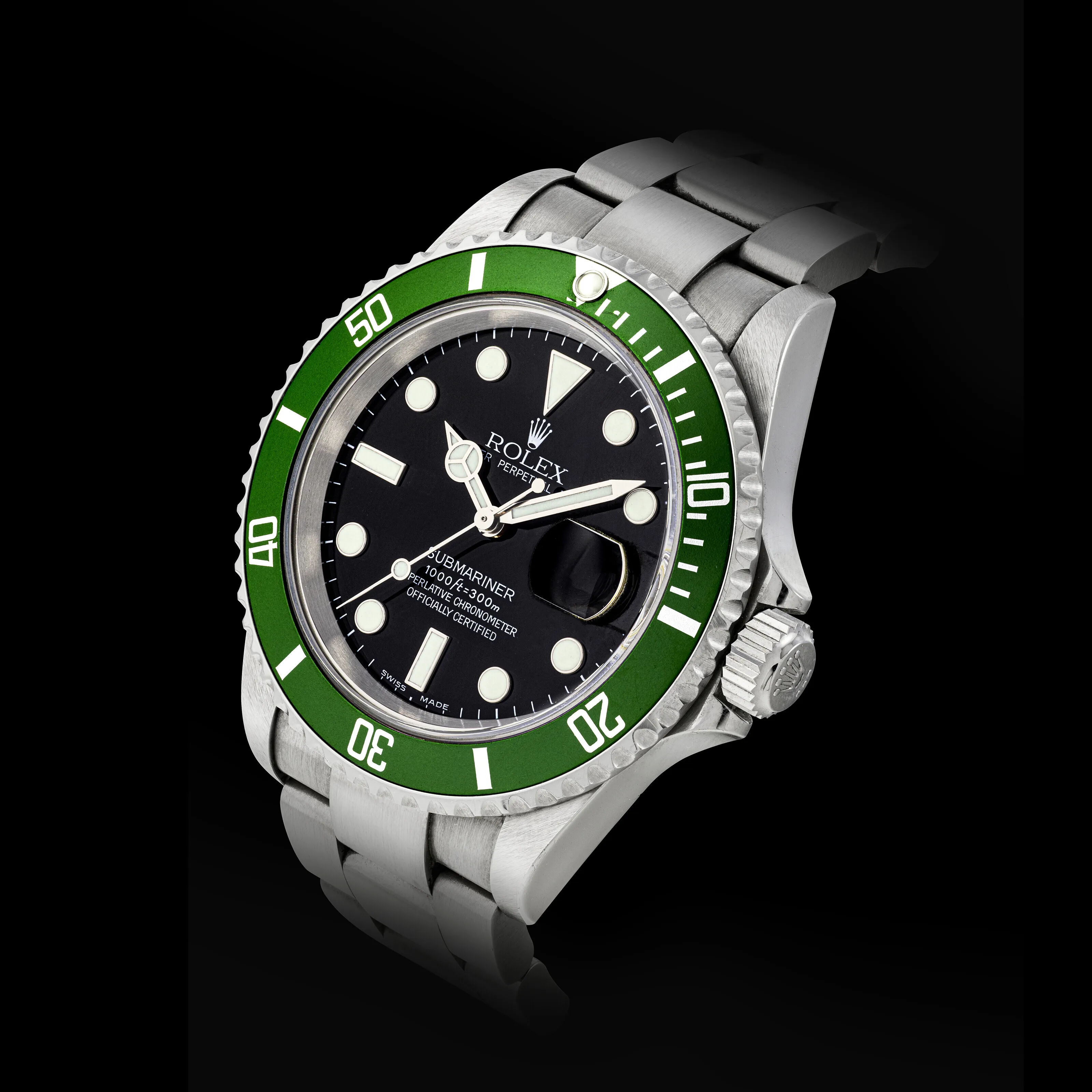 Rolex Submariner 16610LV 40mm Stainless steel Black