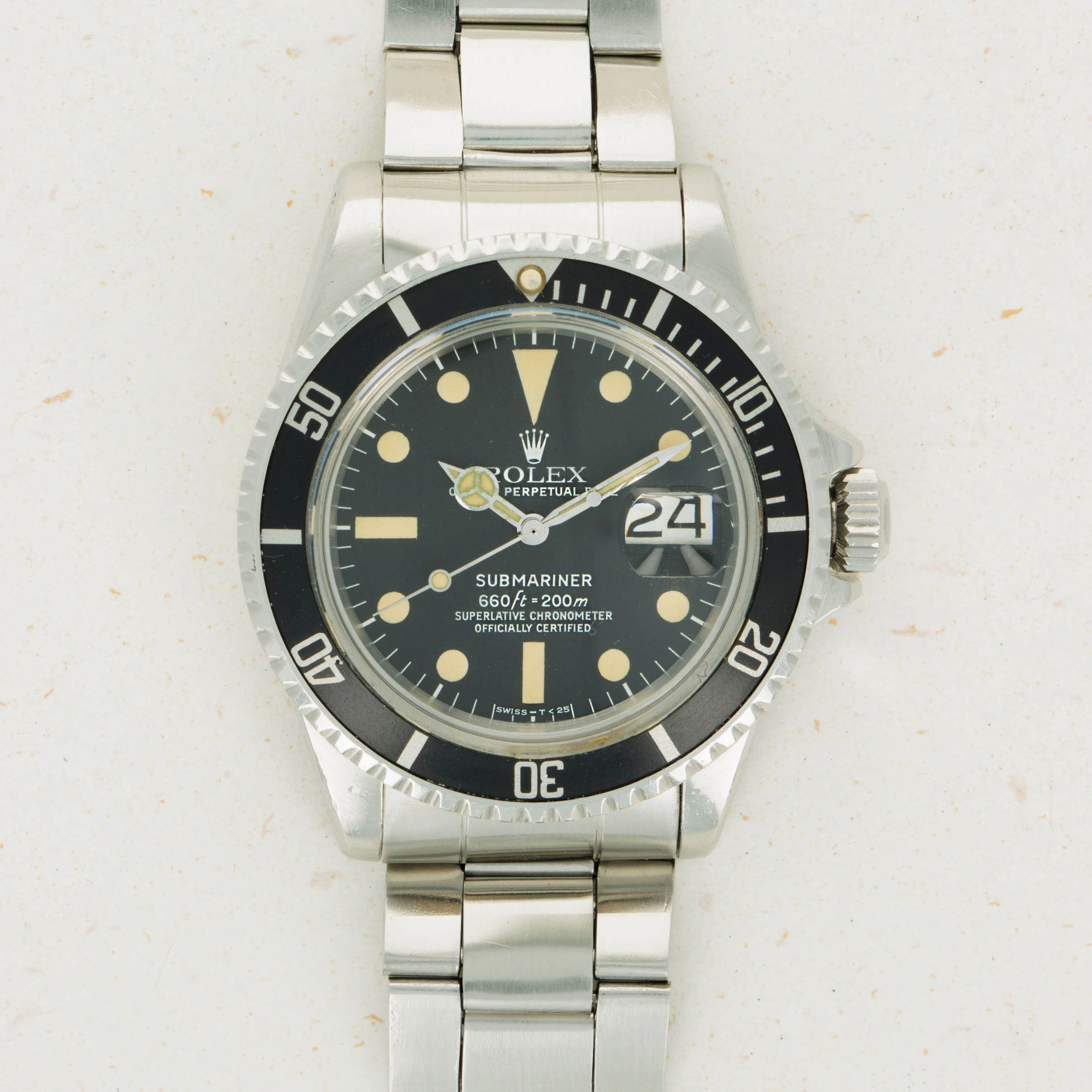 Rolex Submariner 1680 40mm Stainless steel Black