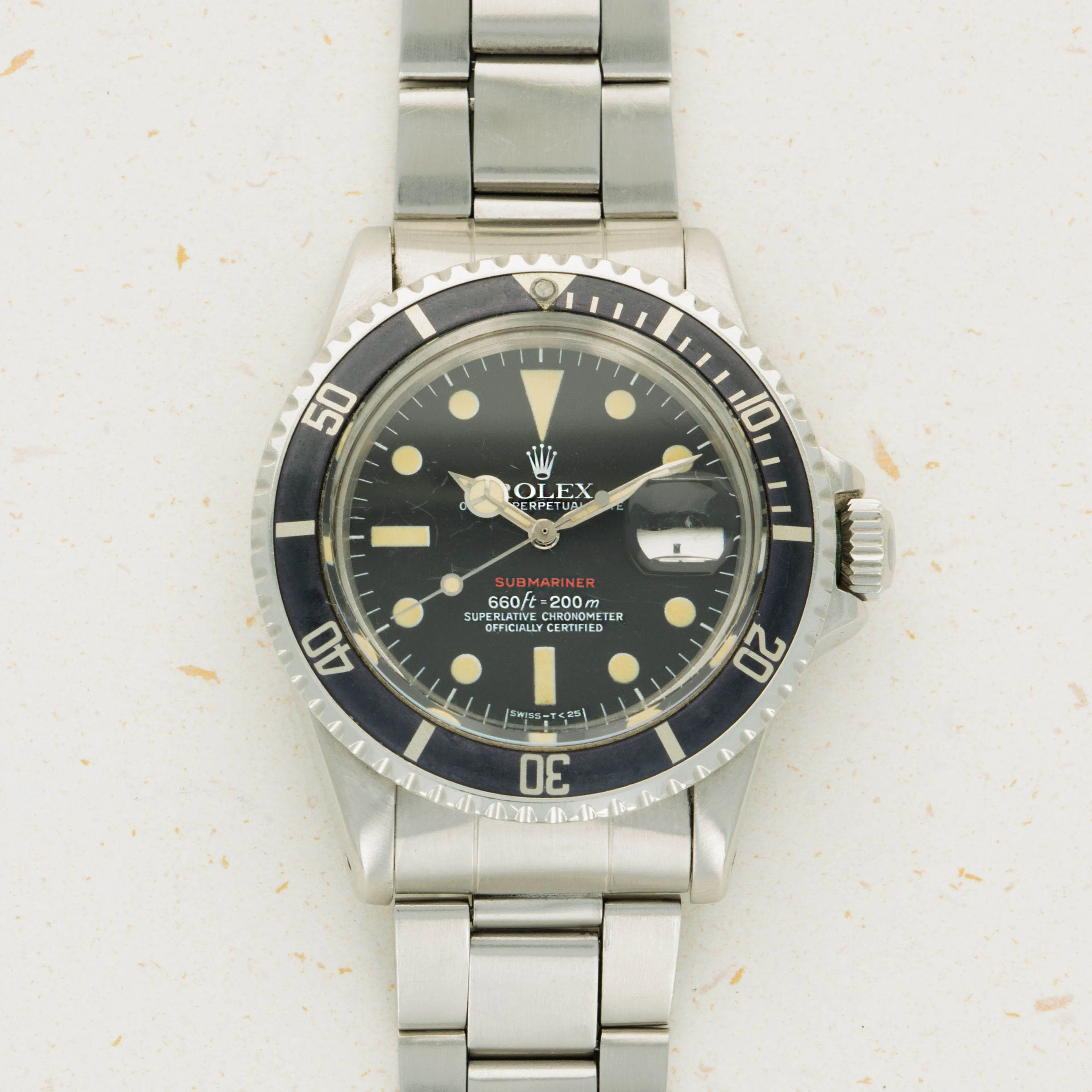 Rolex Submariner 1680 40mm Stainless steel Black