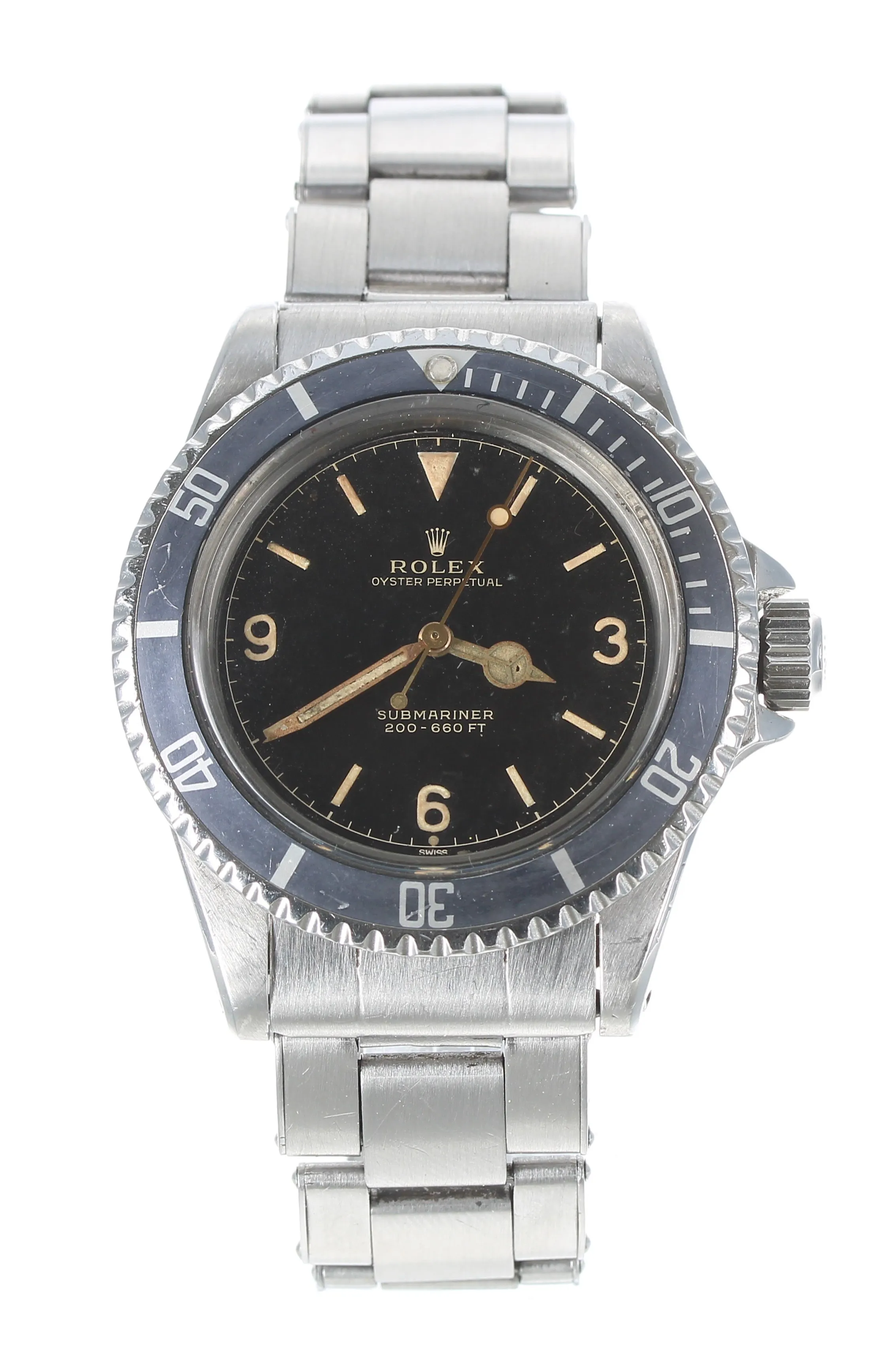 Rolex Submariner 5512 40mm Stainless steel Black