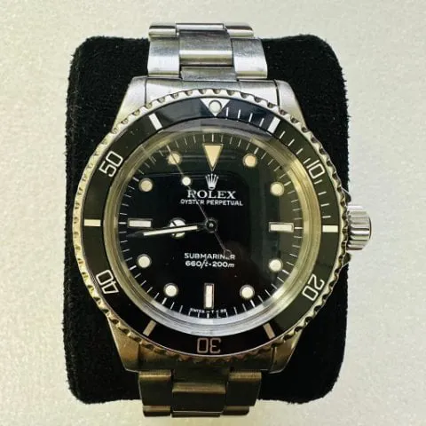 Rolex Submariner 5513 40mm Stainless steel Black