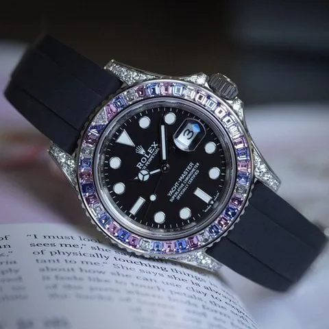 Rolex Yacht-Master 126679SABR 40mm White gold Black