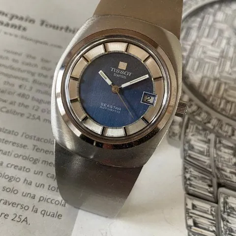 Tissot Seastar Tissot Stainless steel Blue