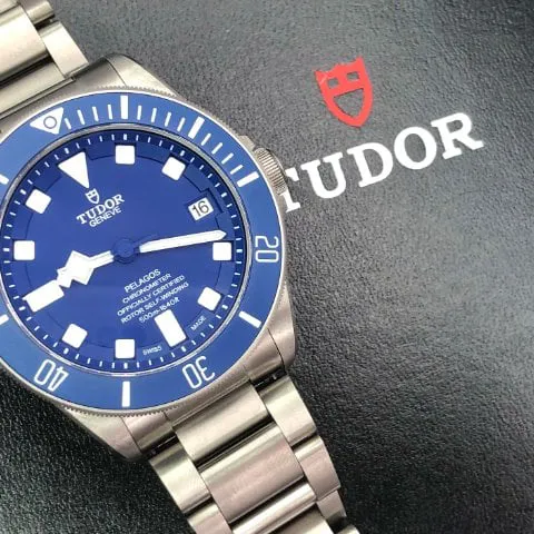 Tudor Pelagos M25600TB-0001 42mm Titanium and Stainless steel Blue