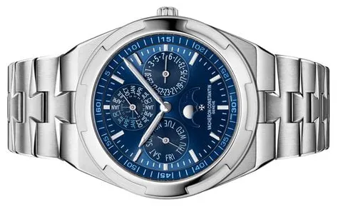 Vacheron Constantin Overseas 4300V/120G-B945 41.5mm White gold Blue