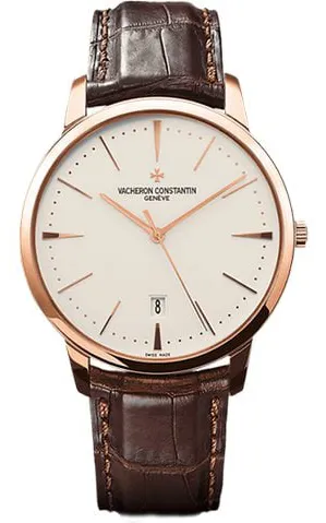 Vacheron Constantin Patrimony 85180/000r-9248 40mm Rose gold Silver