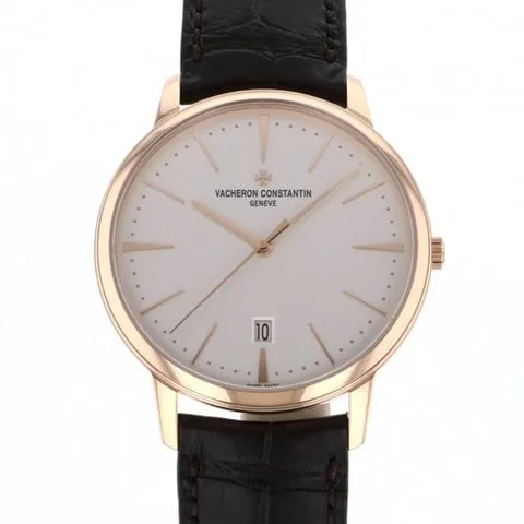 Vacheron Constantin Patrimony 85180/000r-9248 40mm Rose gold Silver