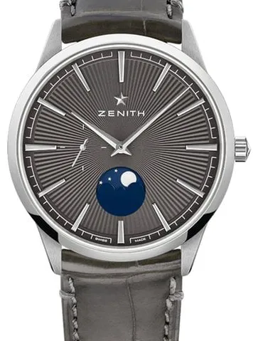 Zenith Elite 03.3100.692/03.C923 40mm Stainless steel Gray