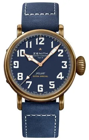 Zenith Pilot 29.2430.679/57.C808 45mm Bronze Blue