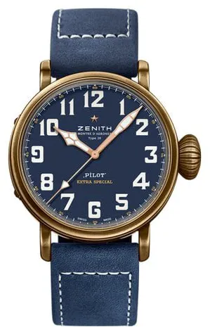 Zenith Pilot 29.2430.679/57.C808 45mm Bronze Blue