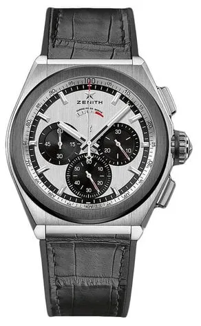 Zenith Defy 95.9005.9004/01.R582 44mm Titanium Silver