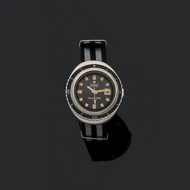 Zodiac Sea Wolf 43mm Stainless steel Black