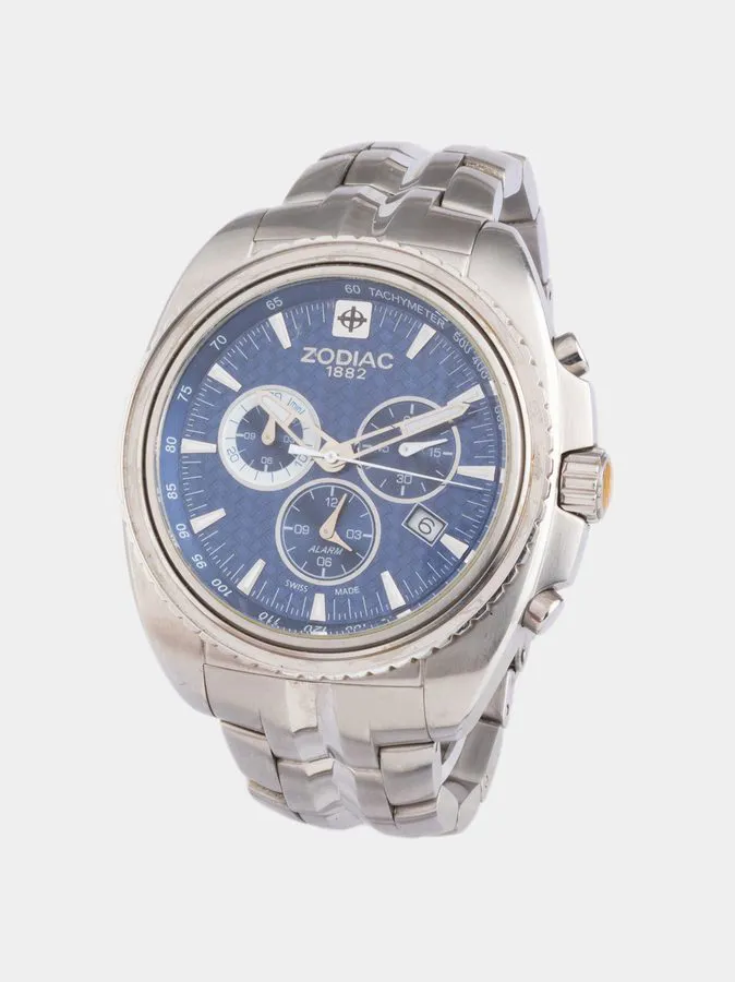 Zodiac 47mm Stainless steel Blue