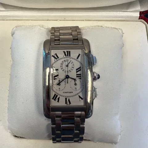 Cartier Tank 2312 26mm White gold White