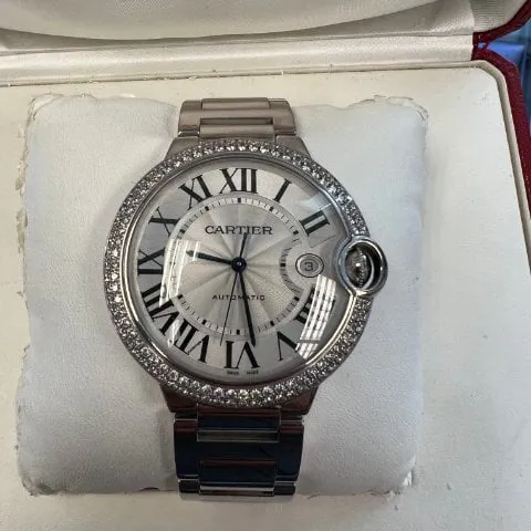 Cartier Ballon Bleu de Cartier 3000 White gold White