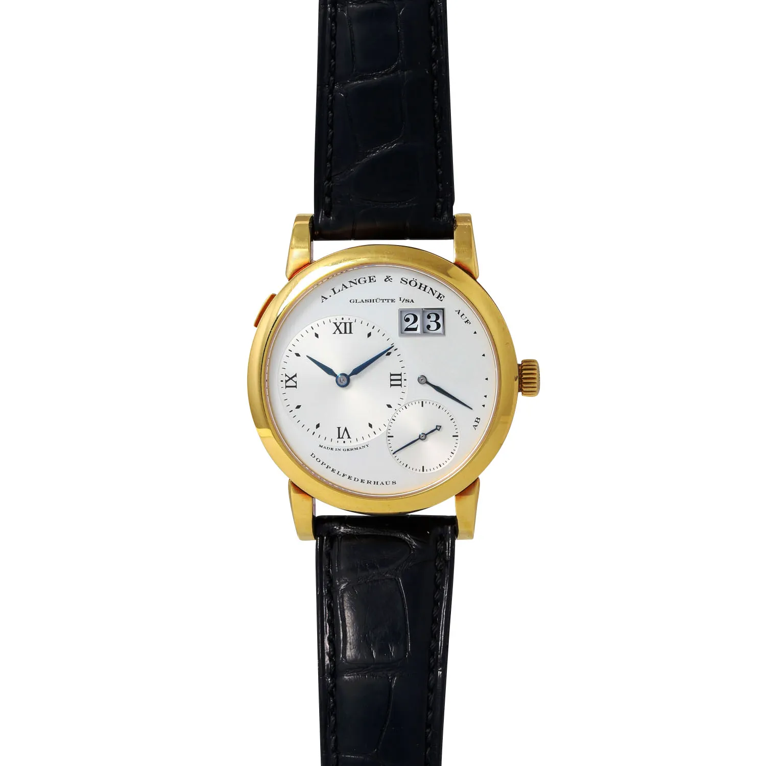 A. Lange & Söhne Lange 1 101.022 39mm Yellow gold Silver