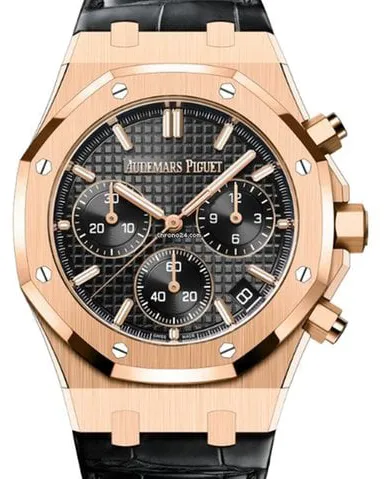 Audemars Piguet Royal Oak 26240OR.OO.D002CR.01 41mm Rose gold Black