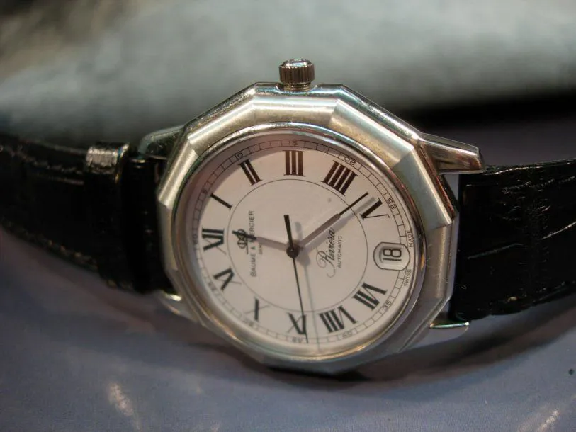 Baume & Mercier Stainless steel White