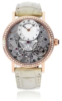 Breguet Tradition 7038BR/18/9V6/D00D 37mm Rose gold White