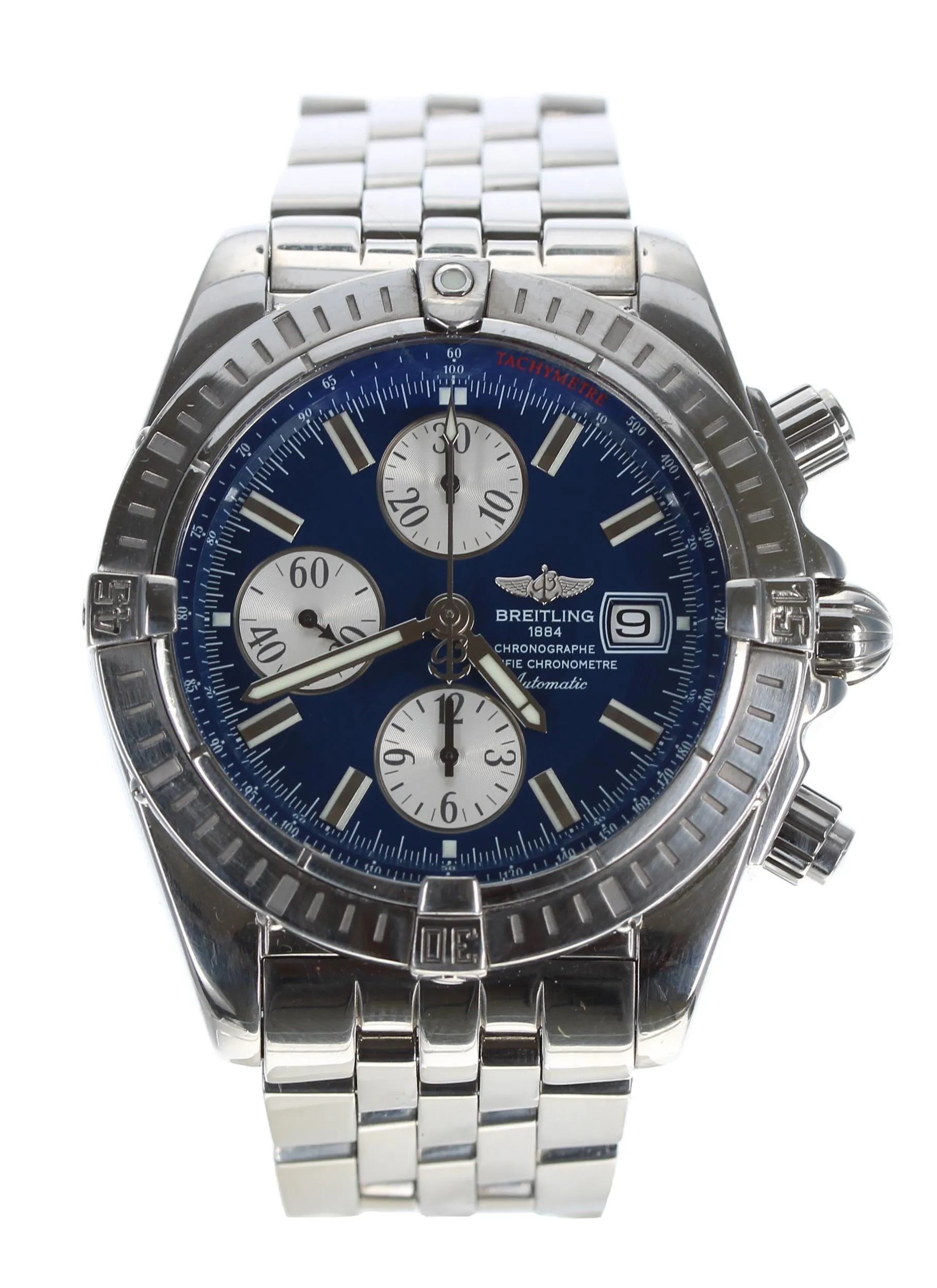 Breitling Evolution A13356 43mm Stainless steel Blue