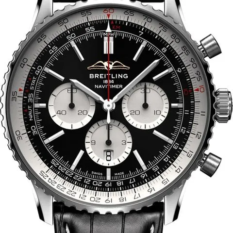 Breitling Navitimer AB0137211B1P1 46mm Stainless steel Black