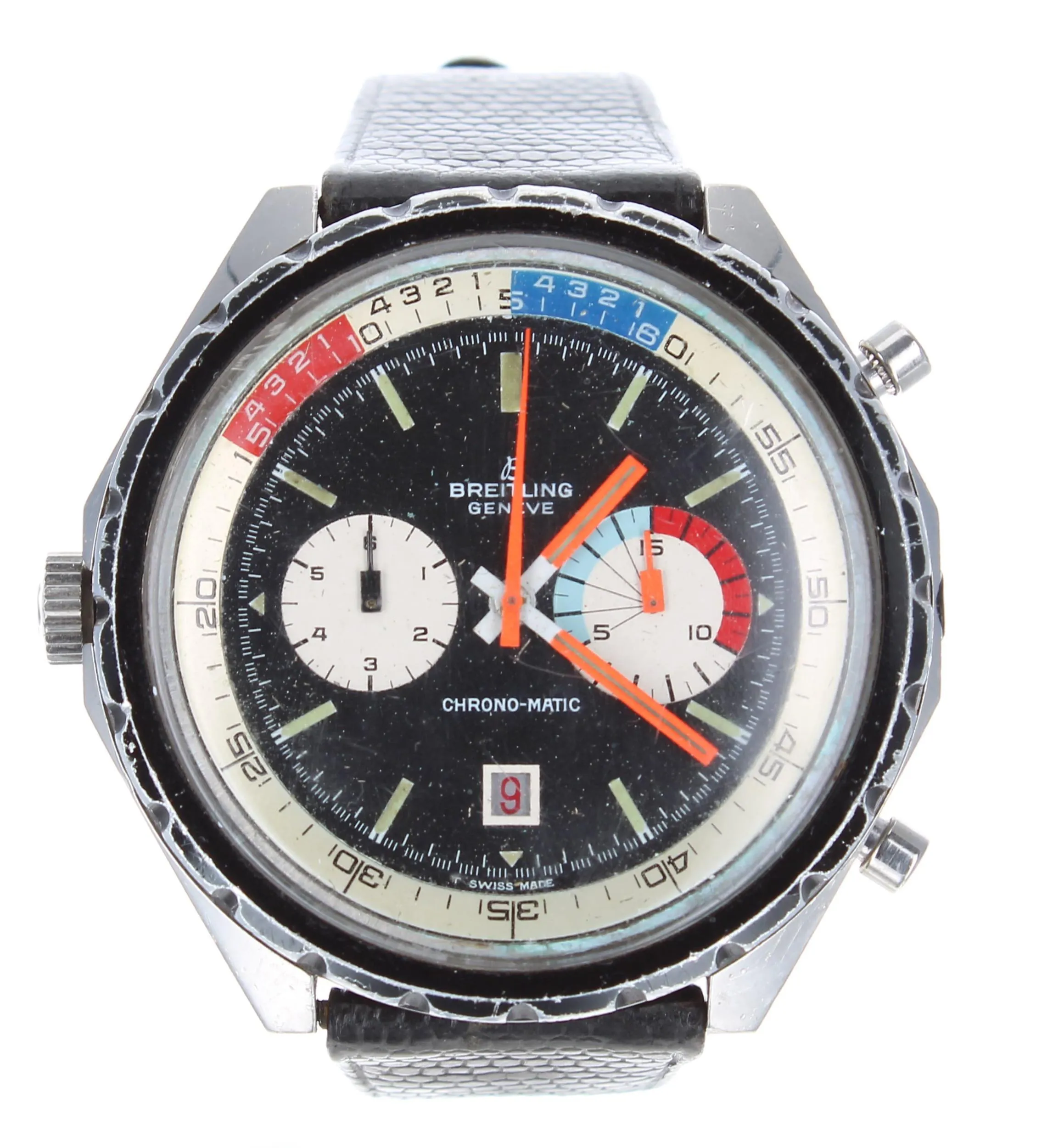 Breitling Chrono-Matic 7651 49mm Stainless steel Black