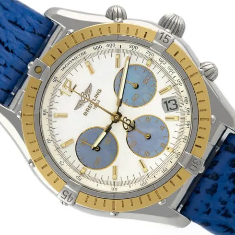 Breitling Cockpit D30012 37mm Yellow gold and Stainless steel Mother-of-pearl