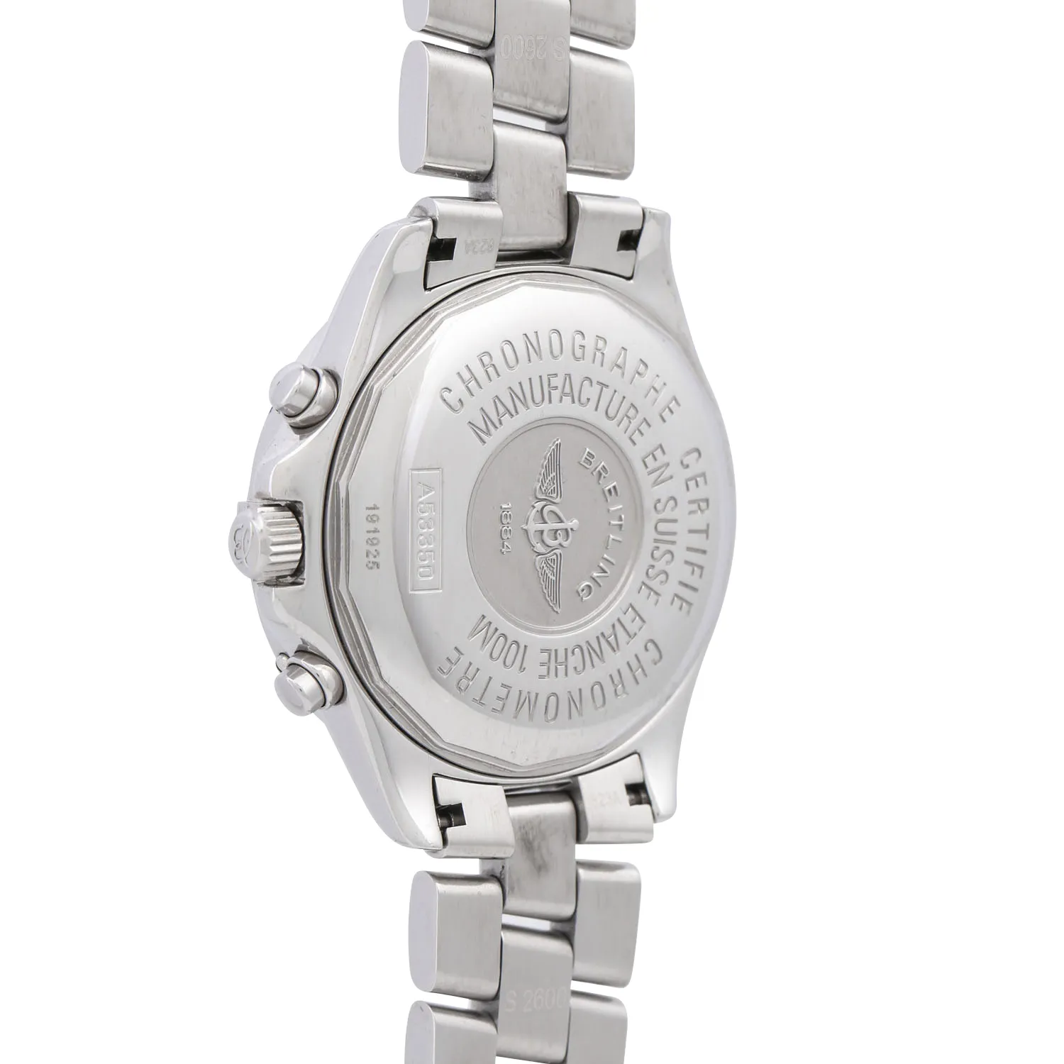 Breitling Colt A53350 39mm Stainless steel White 1