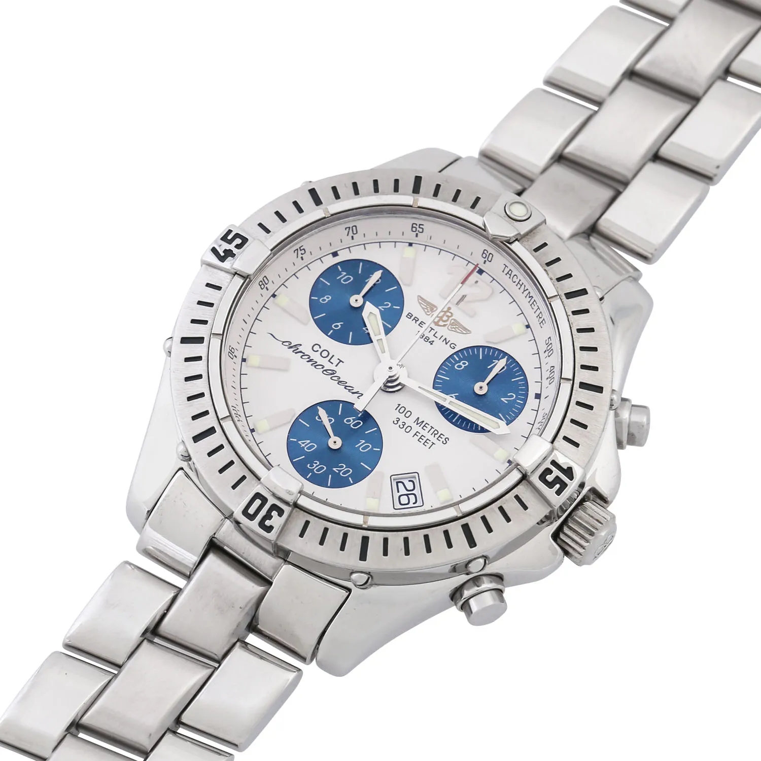 Breitling Colt A53350 39mm Stainless steel White 3