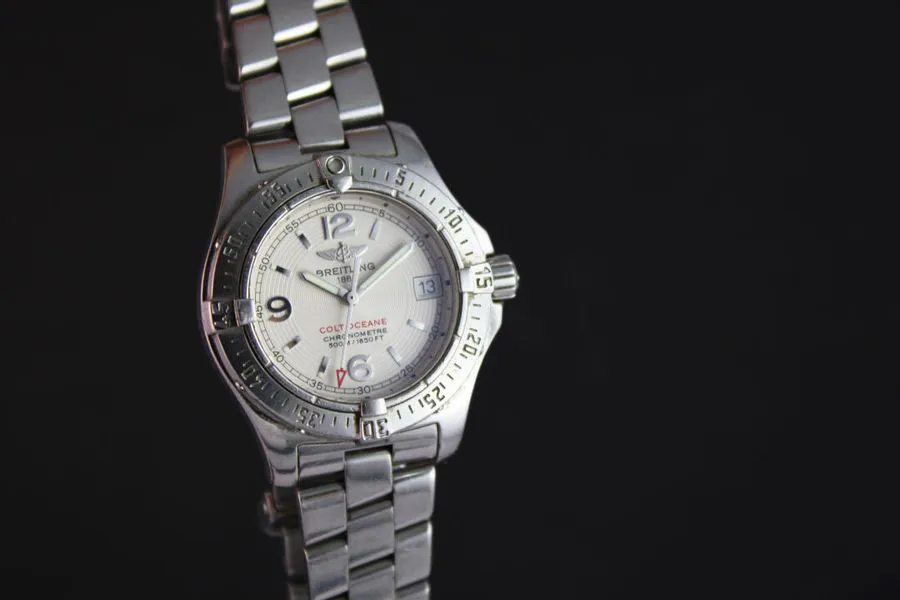 Breitling Colt A77380 32.5mm Stainless steel White 2