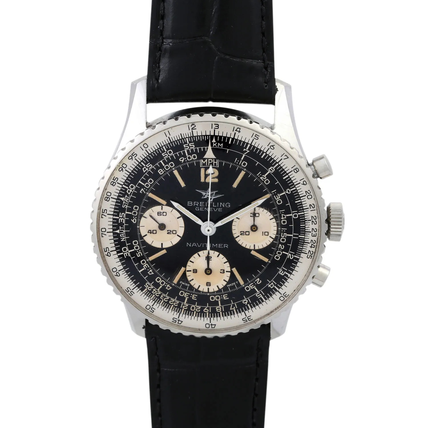 Breitling Navitimer 806 40mm Stainless steel Black