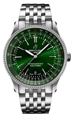 Breitling Navitimer A17326361L1A1 41mm Stainless steel Green