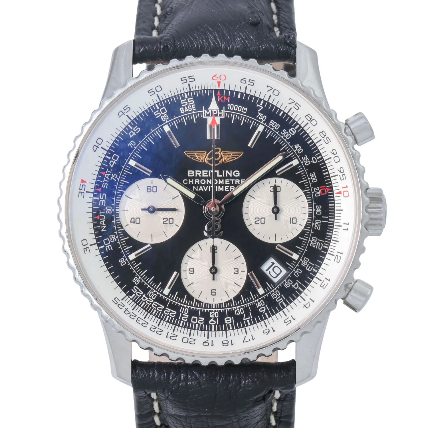 Breitling Navitimer A23322 41mm Stainless steel Black