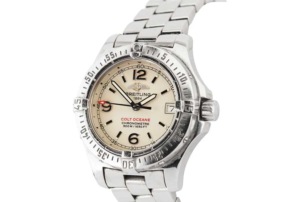 Breitling Colt A77380 Stainless steel Cream 1